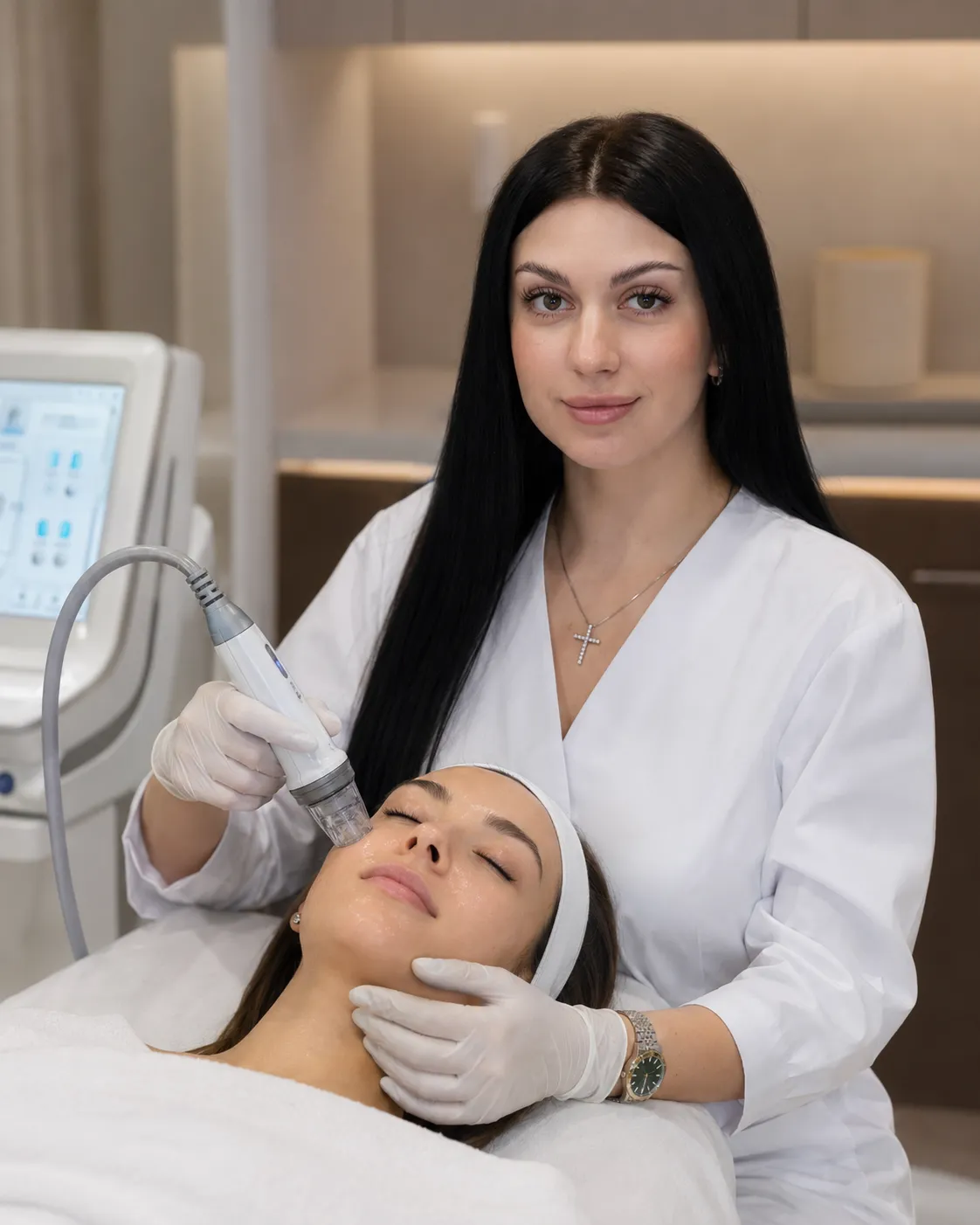 Мікроголковий RF-ліфтинг обличчя у Києві в SkinCare Clinic