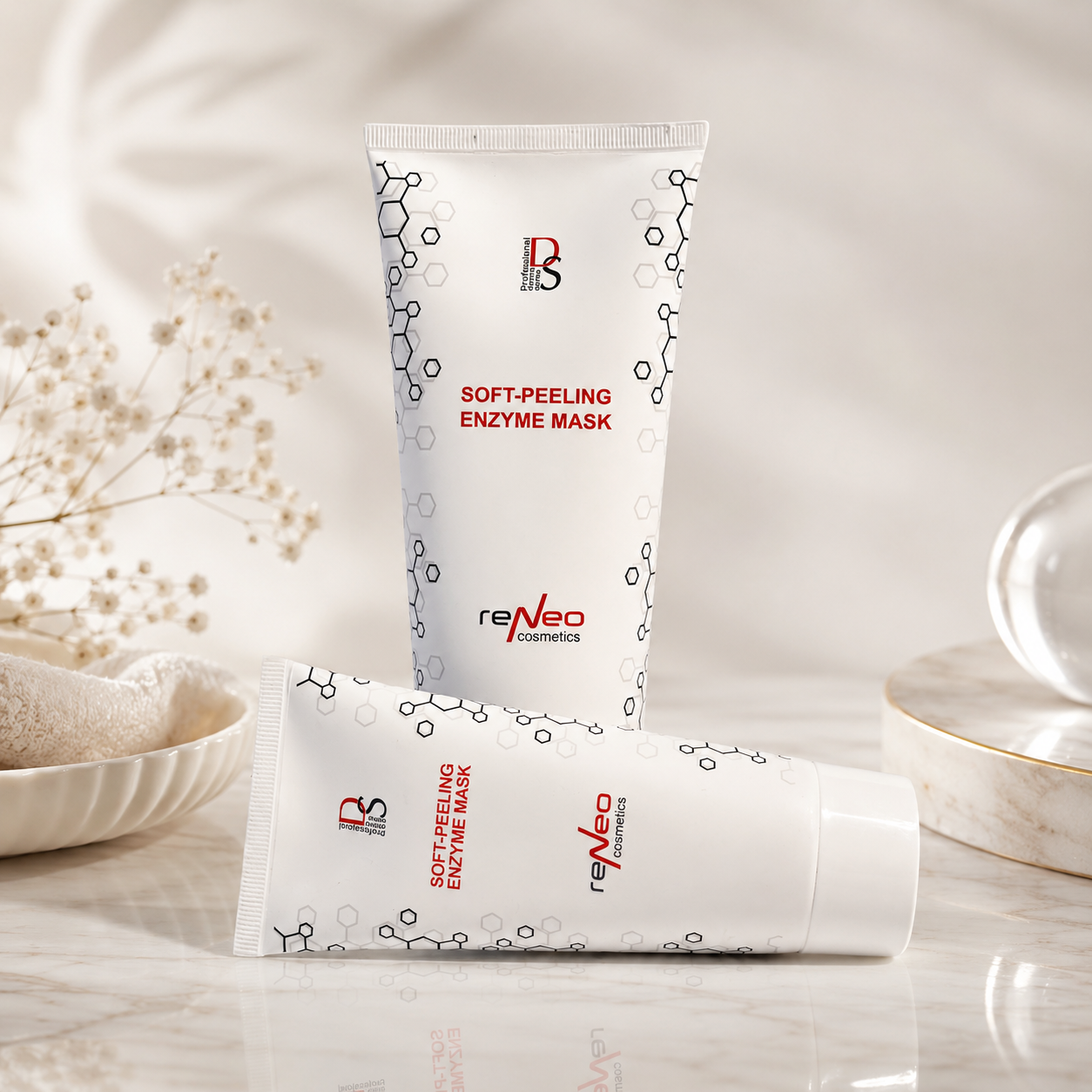 ензимна маска для обличчя SOFT-PEELING ENZYME MASK reNeo